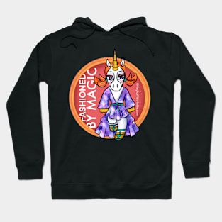 Fashioned By Magic (purple) - Sport-icorns Unicorns illustration series Hoodie